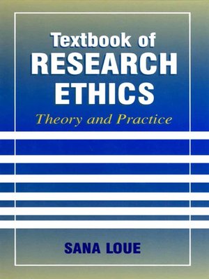 cover image of Textbook of Research Ethics